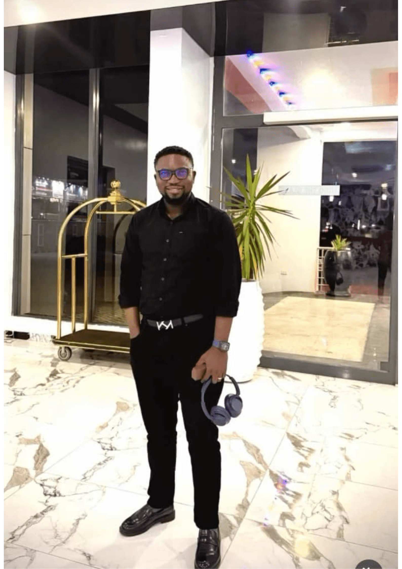 happy client